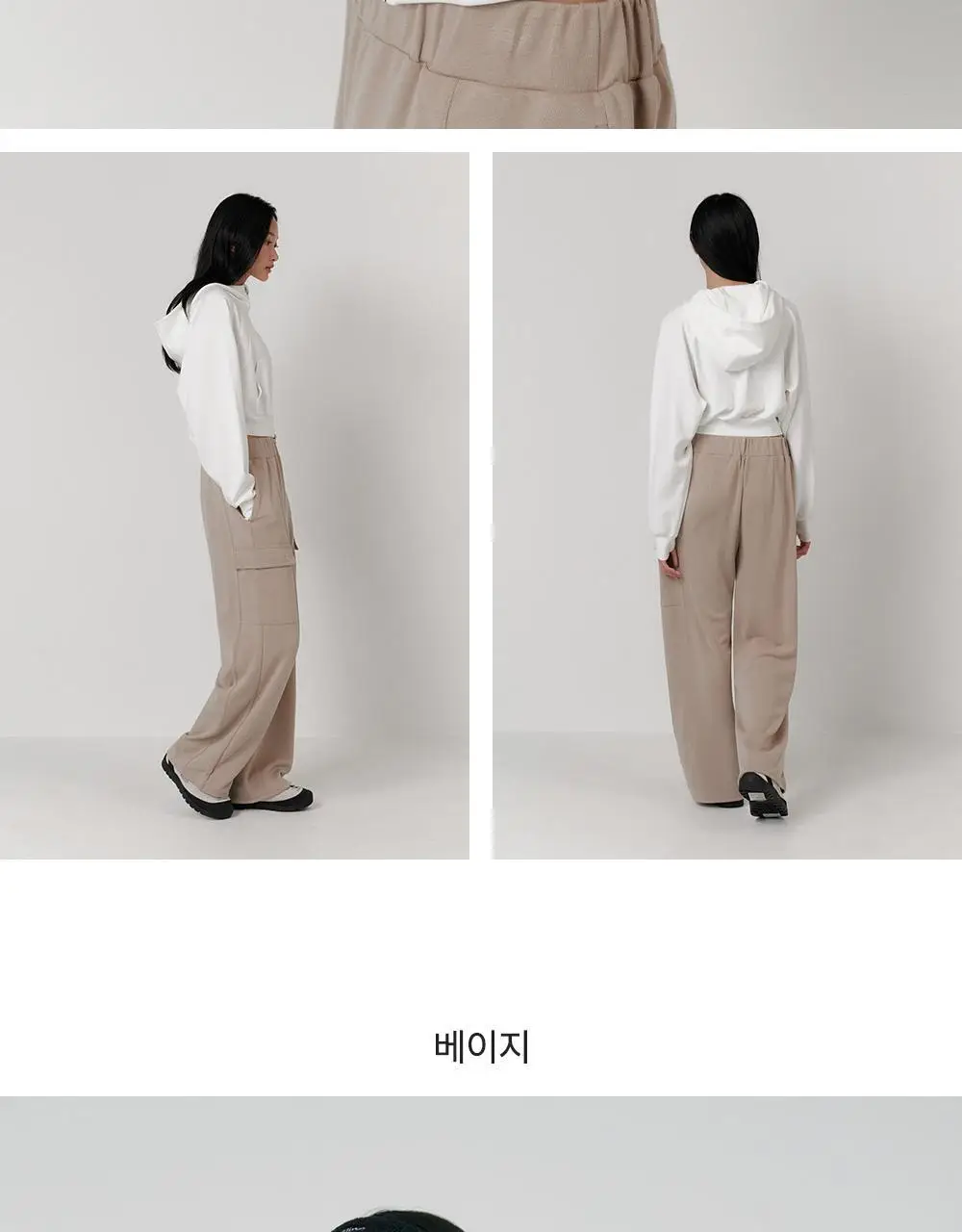 [이청아 착용] 프론투라인 뉴 소프티 크롭 후드집업 상세페이지 25